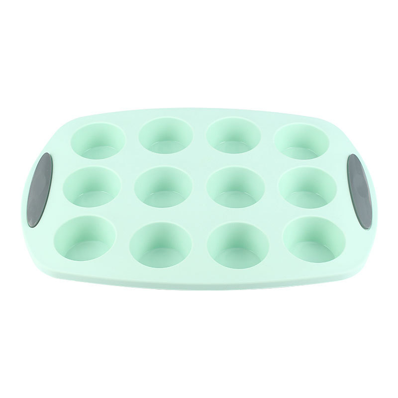 Küpsetusvorm silikoonist kahevärviline koogivorm silikoonist šifoonist küpsetusplaat Mafeni tassi röstsaia vorm sõõrikuvorm