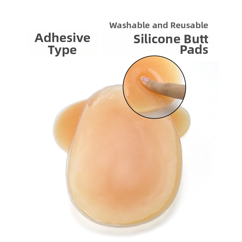 Трансгранична гореща продажба на силиконова фалшива подложка за дупе и ханш, самозалепваща се естествена безшевна подложка за ханш, повдигаща линия на ханша, усилваща артефакт