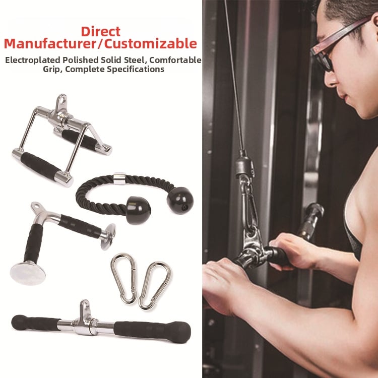 En-gros, mâner de tragere înapoi, bară de canotaj cu tracțiune înaltă, echipamente de fitness, tragere înapoi, coardă de tragere pentru bicepși, accesorii de tragere înaltă