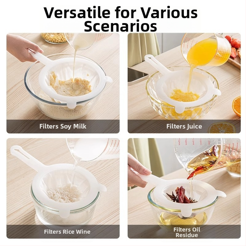 Sojų pieno filtras, itin smulkus kūdikių sulčiaspaudės filtras, virtuvės filtro nuotėkio sietelis