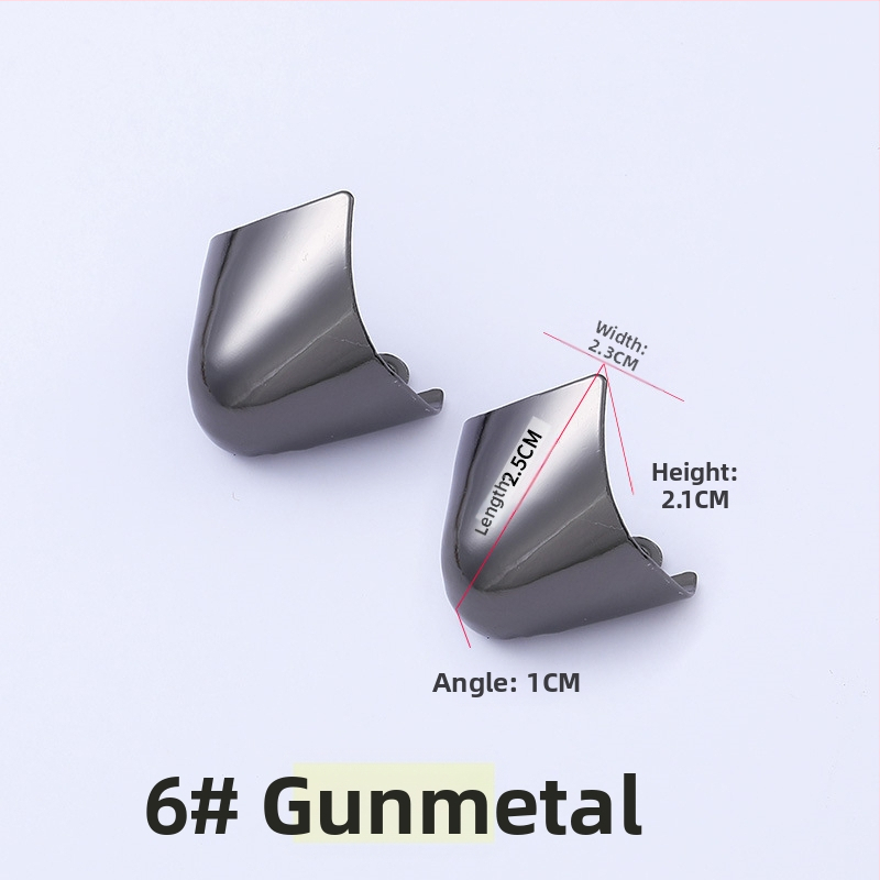 Batų galiukų apsauginis dangtelis, apsaugantis nuo smūgių, metalinis galvos maskuoklis, dekoracija, aukštakulniai, galvos apdangalas, smaili galva, moteriški odiniai batai, drabužių taisymo artefaktas