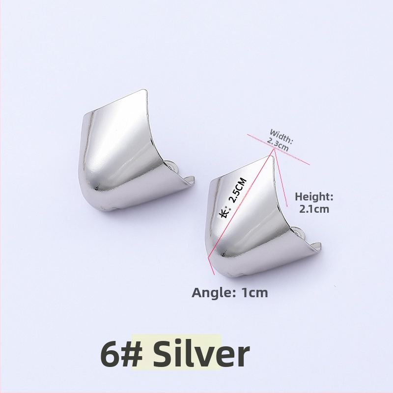 Batų galiukų apsauginis dangtelis, apsaugantis nuo smūgių, metalinis galvos maskuoklis, dekoracija, aukštakulniai, galvos apdangalas, smaili galva, moteriški odiniai batai, drabužių taisymo artefaktas