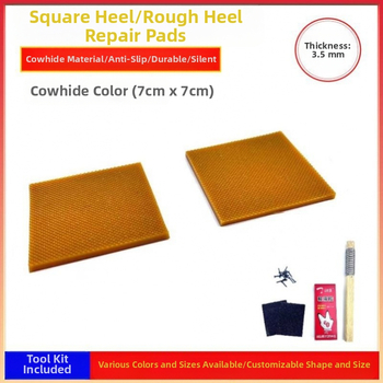 Universal Heel Fit Heel Bottom Χοντρό Τακούνι Αλλαγής Σίγασης Αυτοκόλλητο Αντιφθοράς Sup Bottom Mat Υλικό Επισκευής Παπουτσιών Αξεσουάρ Επισκευής Αντιολισθητικό