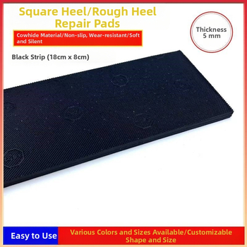 Universal Heel Fit Heel Bottom Χοντρό Τακούνι Αλλαγής Σίγασης Αυτοκόλλητο Αντιφθοράς Sup Bottom Mat Υλικό Επισκευής Παπουτσιών Αξεσουάρ Επισκευής Αντιολισθητικό