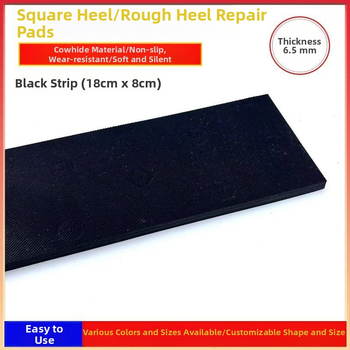 Universal Heel Fit Heel Bottom Χοντρό Τακούνι Αλλαγής Σίγασης Αυτοκόλλητο Αντιφθοράς Sup Bottom Mat Υλικό Επισκευής Παπουτσιών Αξεσουάρ Επισκευής Αντιολισθητικό