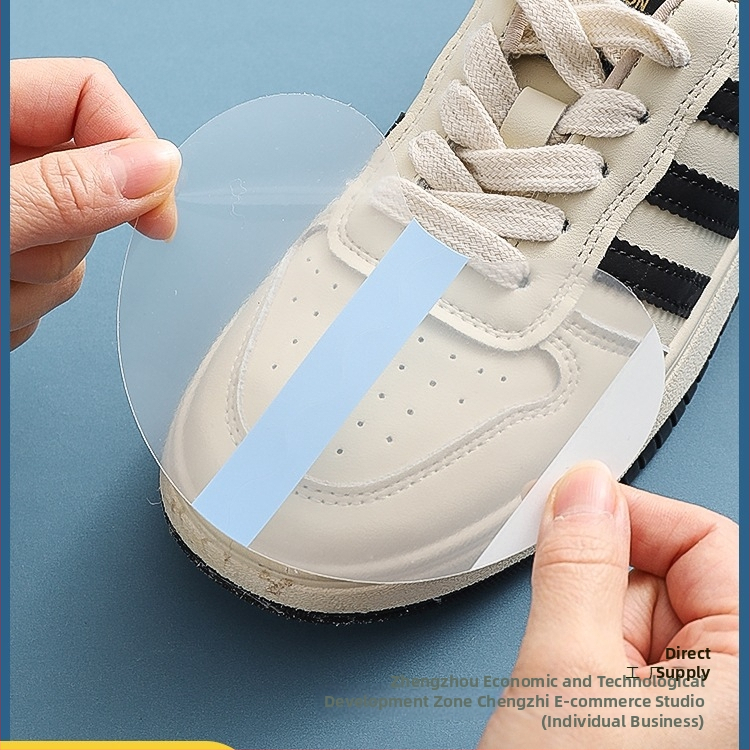 Αδιάβροχο αυτοκόλλητο άνω μέρους, μεμβράνη κατά της υγρασίας και της βρωμιάς στα δάχτυλα, προστατευτικό κάλυμμα παπουτσιών που δεν βρέχει για τις βροχερές μέρες, ανθεκτικό στη βροχή, στην υγρασία και στη φθορά