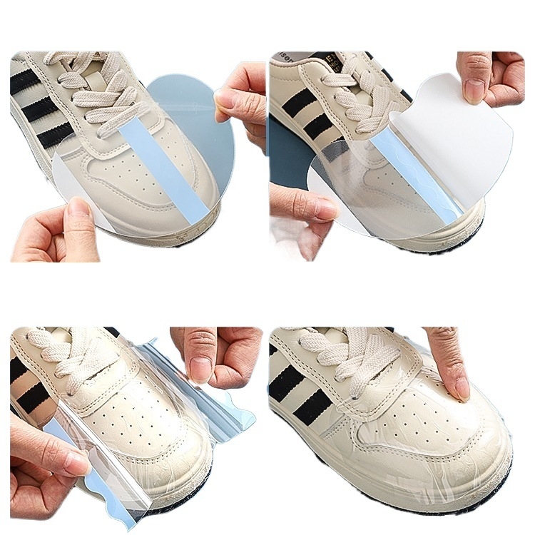 Felső vízálló matrica, lábujjvédő fólia nedvesség és szennyeződés ellen, nem nedves cipővédő huzat esős napokra, esőálló, nedvességálló és kopásálló