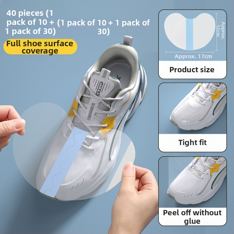 Felső vízálló matrica, lábujjvédő fólia nedvesség és szennyeződés ellen, nem nedves cipővédő huzat esős napokra, esőálló, nedvességálló és kopásálló