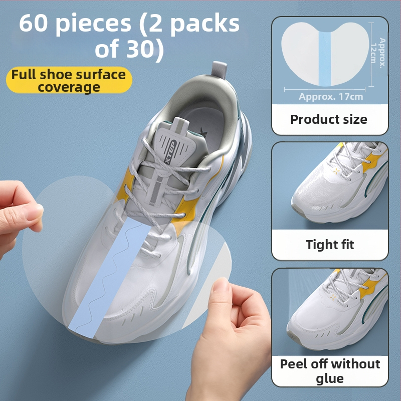 Felső vízálló matrica, lábujjvédő fólia nedvesség és szennyeződés ellen, nem nedves cipővédő huzat esős napokra, esőálló, nedvességálló és kopásálló