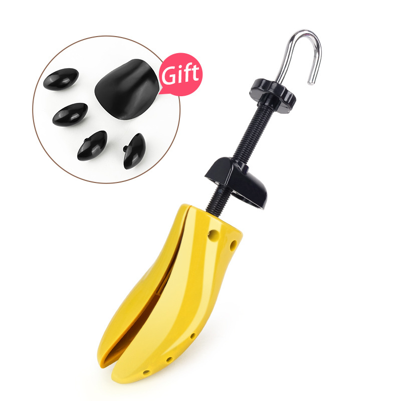 Регулируема приставка за обувки за разширяване на обувки, изработена от дърво и пластмаса, подходяща за високи токчета и равни обувки, универсална, проста пластмасова приставка за обувки за разширяване на пръстите