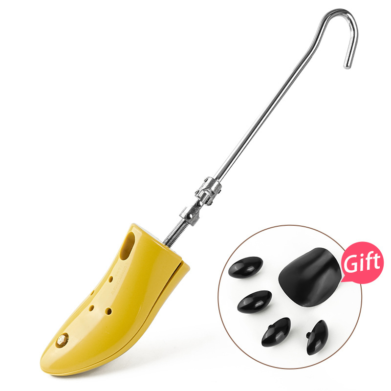 Регулируема приставка за обувки за разширяване на обувки, изработена от дърво и пластмаса, подходяща за високи токчета и равни обувки, универсална, проста пластмасова приставка за обувки за разширяване на пръстите