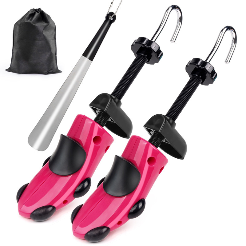 Регулируема приставка за обувки за разширяване на обувки, изработена от дърво и пластмаса, подходяща за високи токчета и равни обувки, универсална, проста пластмасова приставка за обувки за разширяване на пръстите