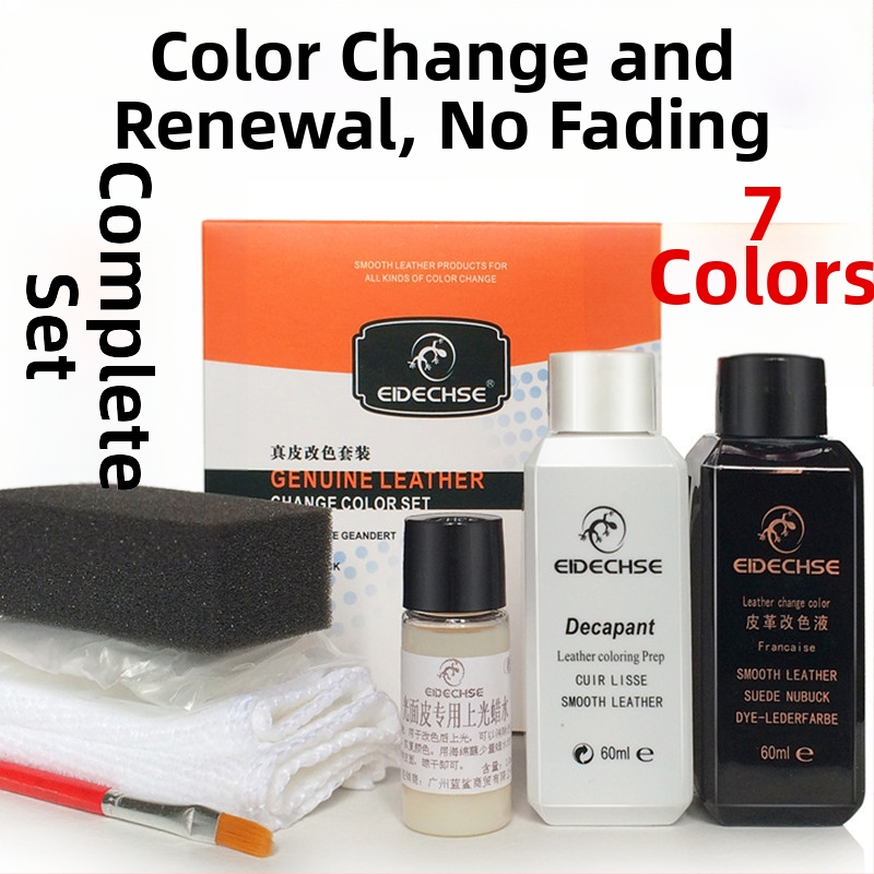 EIDECHSE krāsu maiņas komplekts ādas dīvāna soma drēbju jaka apavi krāsas maiņas papildinājums atjaunota krāsu krāsviela