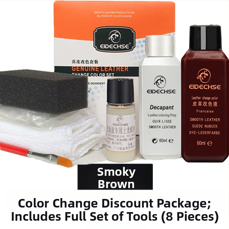 EIDECHSE Комплект за смяна на цвят, кожена чанта за диван, дрехи, яке и обувки, допълнение за смяна на цвят, реновирана цветна боя