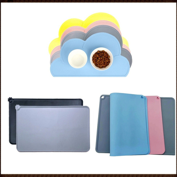Sabiezināts bērnu galda paklājiņš, silikona mākoņu siltumizolācijas paklājiņš, radošs paliktnis, mājdzīvnieku pretslīdes noplūdes paklājiņš, pretapplaucēšanās galda paklājiņš