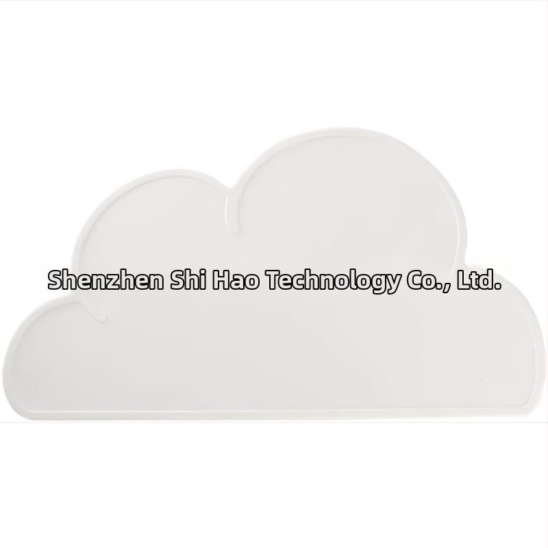 Sabiezināts bērnu galda paklājiņš, silikona mākoņu siltumizolācijas paklājiņš, radošs paliktnis, mājdzīvnieku pretslīdes noplūdes paklājiņš, pretapplaucēšanās galda paklājiņš