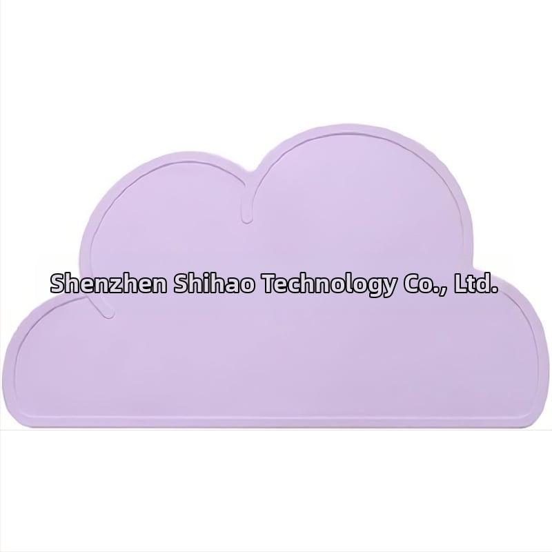 Sabiezināts bērnu galda paklājiņš, silikona mākoņu siltumizolācijas paklājiņš, radošs paliktnis, mājdzīvnieku pretslīdes noplūdes paklājiņš, pretapplaucēšanās galda paklājiņš