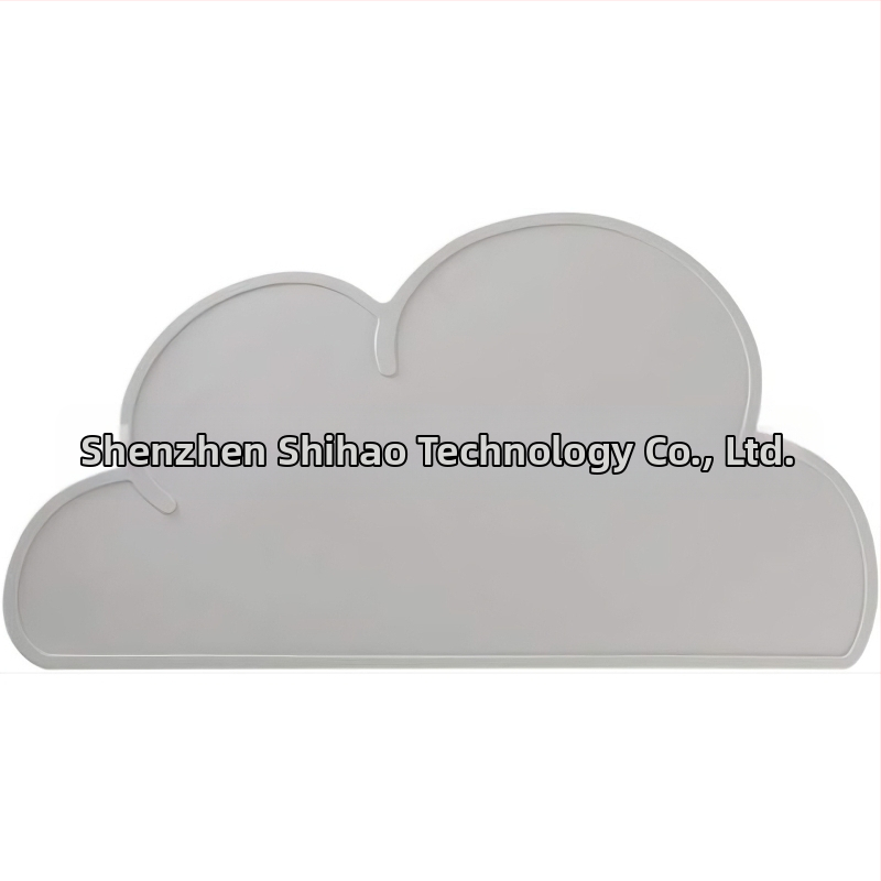 Sabiezināts bērnu galda paklājiņš, silikona mākoņu siltumizolācijas paklājiņš, radošs paliktnis, mājdzīvnieku pretslīdes noplūdes paklājiņš, pretapplaucēšanās galda paklājiņš