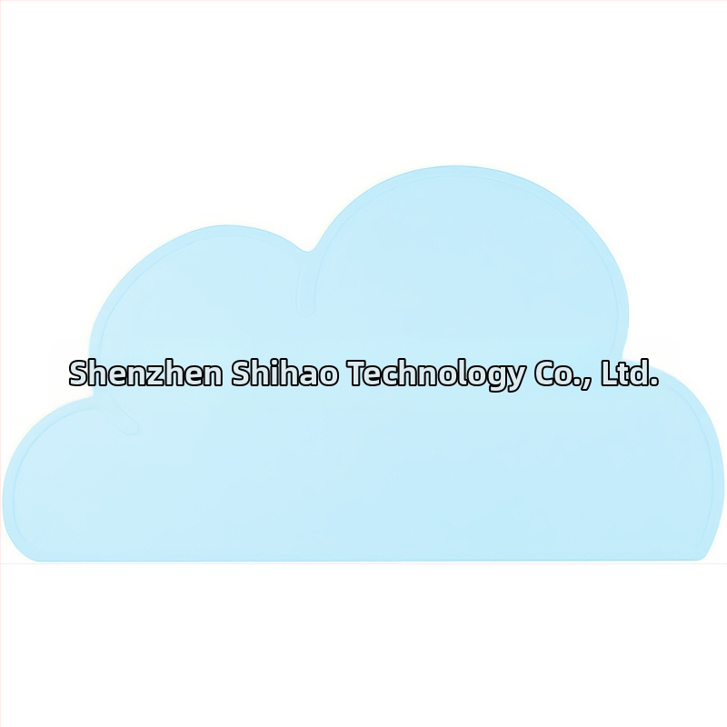 Sabiezināts bērnu galda paklājiņš, silikona mākoņu siltumizolācijas paklājiņš, radošs paliktnis, mājdzīvnieku pretslīdes noplūdes paklājiņš, pretapplaucēšanās galda paklājiņš