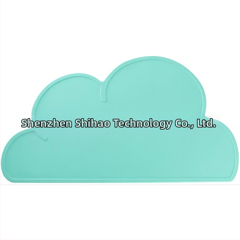 Sabiezināts bērnu galda paklājiņš, silikona mākoņu siltumizolācijas paklājiņš, radošs paliktnis, mājdzīvnieku pretslīdes noplūdes paklājiņš, pretapplaucēšanās galda paklājiņš