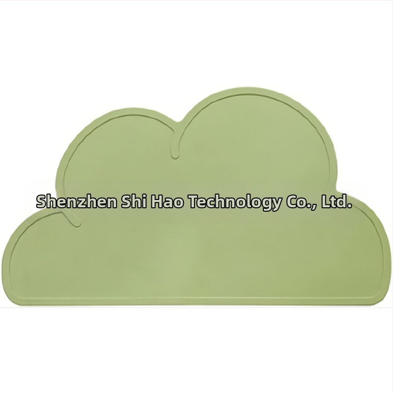 Sabiezināts bērnu galda paklājiņš, silikona mākoņu siltumizolācijas paklājiņš, radošs paliktnis, mājdzīvnieku pretslīdes noplūdes paklājiņš, pretapplaucēšanās galda paklājiņš