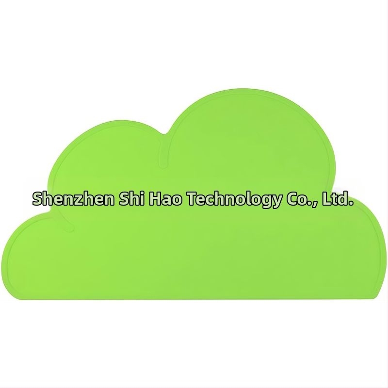 Sabiezināts bērnu galda paklājiņš, silikona mākoņu siltumizolācijas paklājiņš, radošs paliktnis, mājdzīvnieku pretslīdes noplūdes paklājiņš, pretapplaucēšanās galda paklājiņš