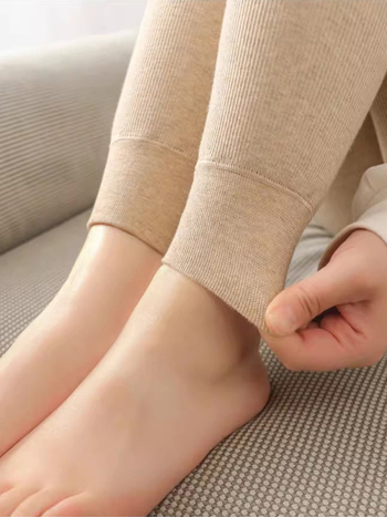 Kokvilnas vertikāli svītrainas japāņu stila zeķubikses sievietēm, rudens un ziemas, viegla kompresija, slaidinošas legingas, virsdrēbes, biezas, siltas, īsas bikses