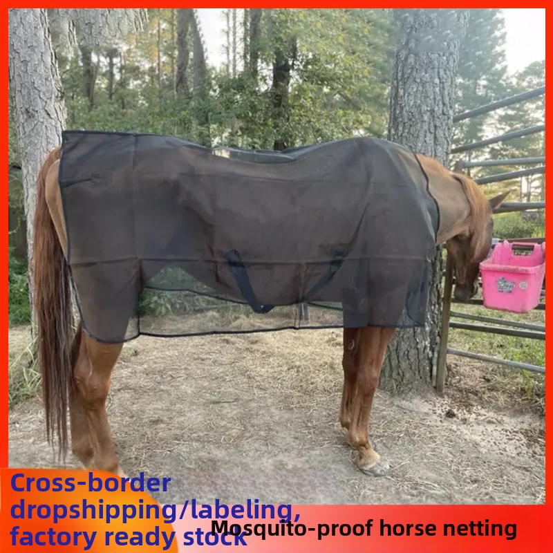 Spot Equestrian Supplies vasaras pretodu zirga mētelis, elpojošs, regulējama izmēra, nodilumizturīgs, elpojošs zirga sargs