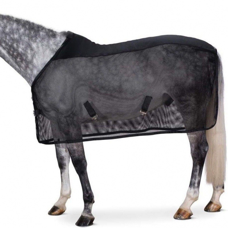 Spot Equestrian Supplies suvine sääsevastane hobusemantel, võrkkangast, hingav hobusemantel, reguleeritava suurusega, kulumiskindel, hingav hobusekaitse