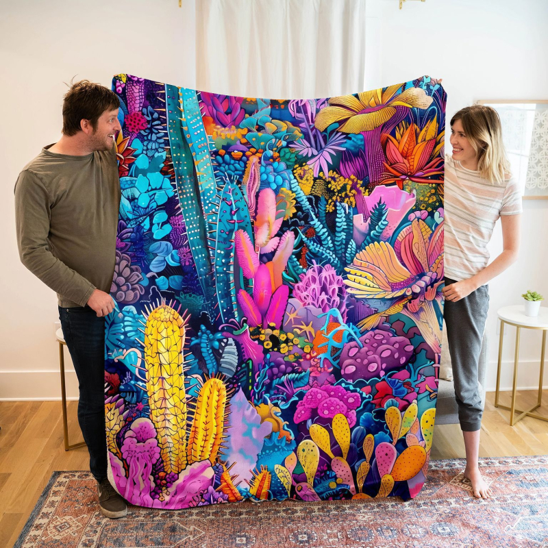 Lilleline kõrglahutusega digitaalne flanelltrükiga visketekk, konditsioneeriga tekk, väike visketekk, diivanitekk