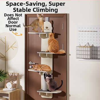 Kačių laipiojimo stovas, sieninis, mažas, netuščias, pakabinamas prie sienos, medžio masyvo, kačių laipiojimo stovas, buitiniai kačių žaislai, kačių baldai, papuošalai