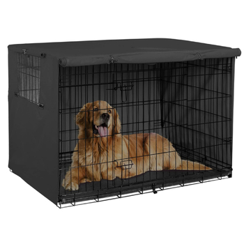 Κάλυμμα κλουβιού σκύλου Amazon για διασυνοριακή χρήση, ανθεκτικό κάλυμμα κλουβιού σκύλου από ύφασμα Oxford για εξωτερικούς χώρους, κάλυμμα σιδερένιου κλουβιού, αντιανεμικό, βροχή, χιόνι και σκόνη