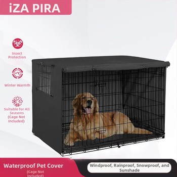 Vodootporna navlaka za kavez za pse, kavez za zečeve, kavez za kokoši, prijenosna, sklopiva, otporna na prašinu i vjetar, krema za sunčanje, prekogranična, vruća navlaka za kućne ljubimce