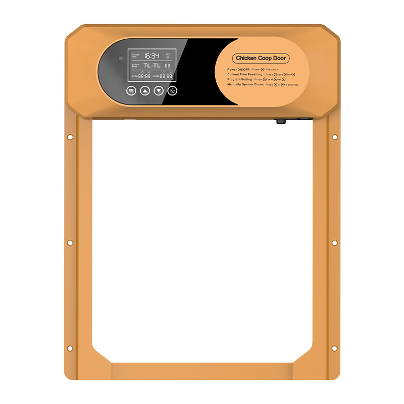 Suur piiriülene uus kanakuudi uks, täisautomaatne päikesepaneelidega kanauks, intelligentne muljumisvastane lemmikloomauks, valgustundlik ajastus