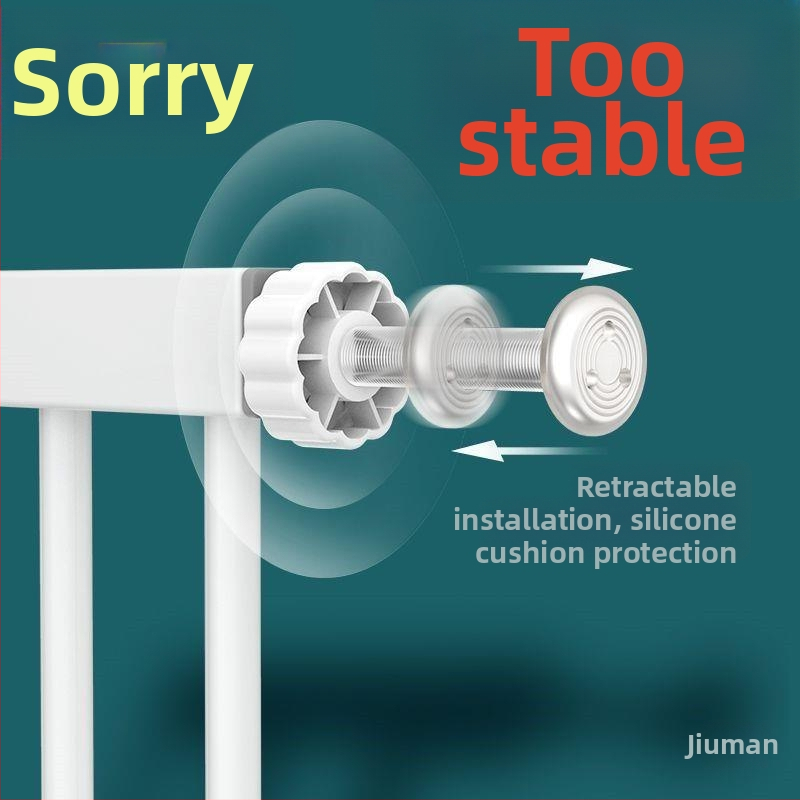 Слот за карта с плосък връх за парапети на врати, предпазни парапети за стълби за бебета, детски огради, аксесоари за защитни парапети