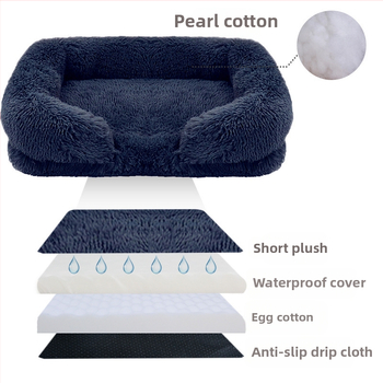 Αφαιρούμενη και πλενόμενη τετράγωνη φωλιά, φωλιά κατοικίδιων ζώων, φωλιά σκύλου, κρεβάτι γάτας, φωλιά γάτας, σπίτι σκύλου, χαλάκι φωλιάς κατοικίδιων ζώων, παράδοση σε ένα κομμάτι