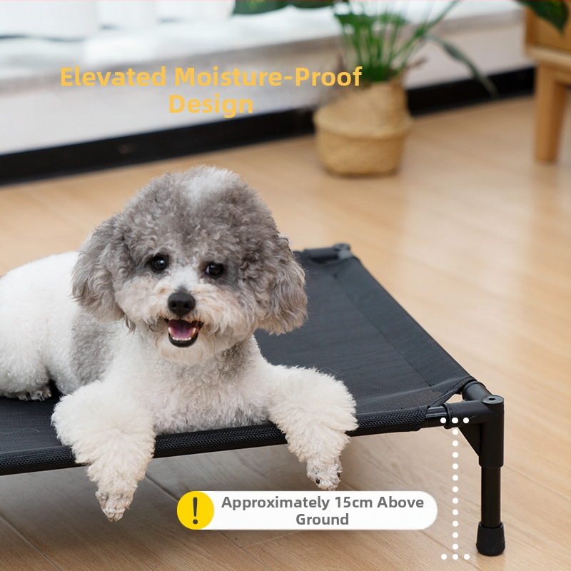 Легло за домашни любимци за кучета и котки Four Seasons, универсално лятно, дишащо, хладно, влагоустойчиво, подвижно и миещо се, земята, легло за средни и малки кучета