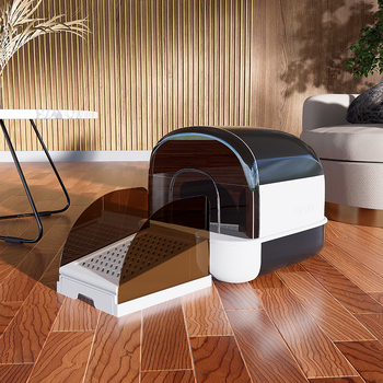 Piiriülene madala profiiliga kassiredel kassipoegadele, jälgedevastane liivamatt, kassi tualeti jalgade pühkimismatt, prügikontrolli platvorm, prügikontrolli tööriist lemmikloomadele