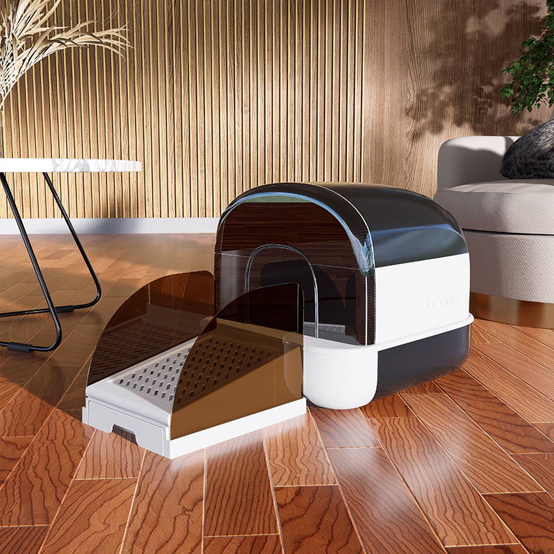 Žemo profilio kačių kopėčios kačiukams, apsaugantis nuo sekimo, kačių tualeto kojų valymo kilimėlis, šiukšlių kontrolės platforma, šiukšlių kontrolės įrankis augintiniams