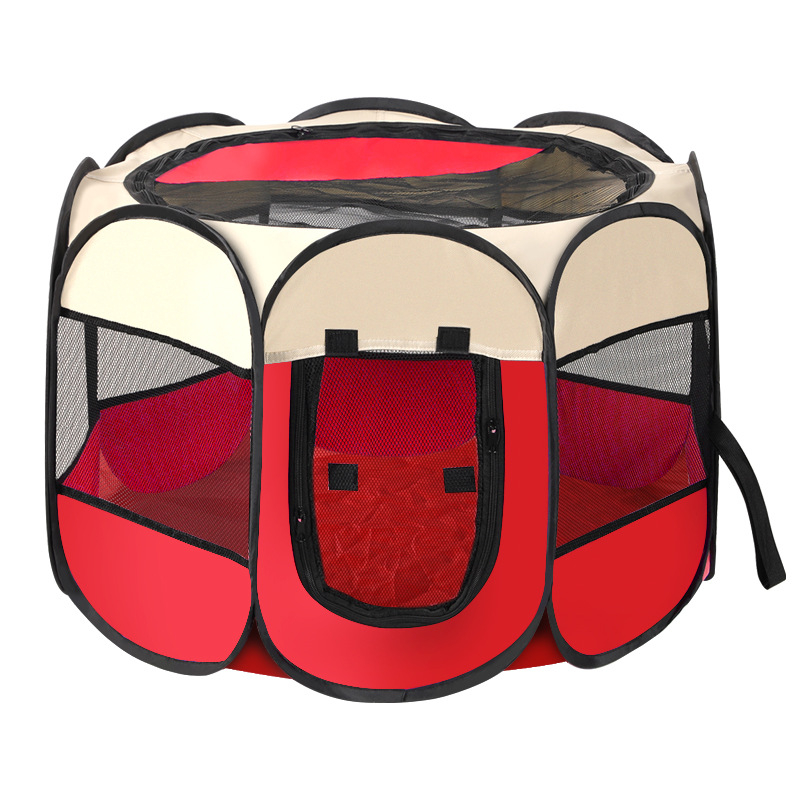 Šator za kućne ljubimce, osmerokutna ograda za mačke, sklopivi kavez za mačke, ekstra veliko kućno gnijezdo za mačke, univerzalna proizvodnja mačaka