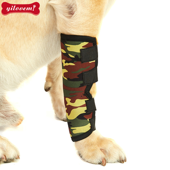 Új kisállat-kellékek Kutya térdvédő kötés Műtét utáni védőhuzat Kutya ízületvédő huzat Nyalogatásgátló tükröződésmentes szindróma utáni felépülés