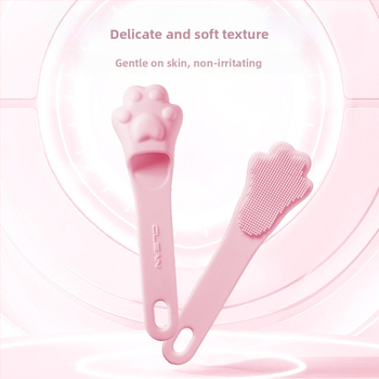 Piiriülene kuummüük kassiküünisega näopesuhari ninatiivaga ninapea hari pooride puhastamiseks pehme karvapuhastushari pehme sõrmehari