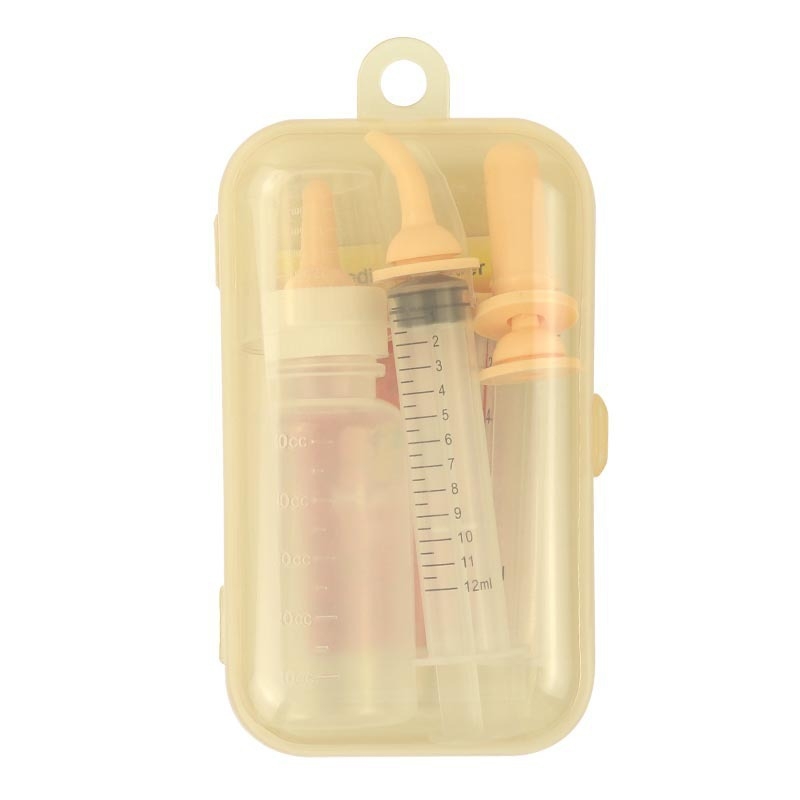 Kisállat gyógyszeradagoló palack kiscica kölyökkutya palack univerzális gyógyszeradagoló cseppentő mellbimbó újszülött kiscica etető kellékek