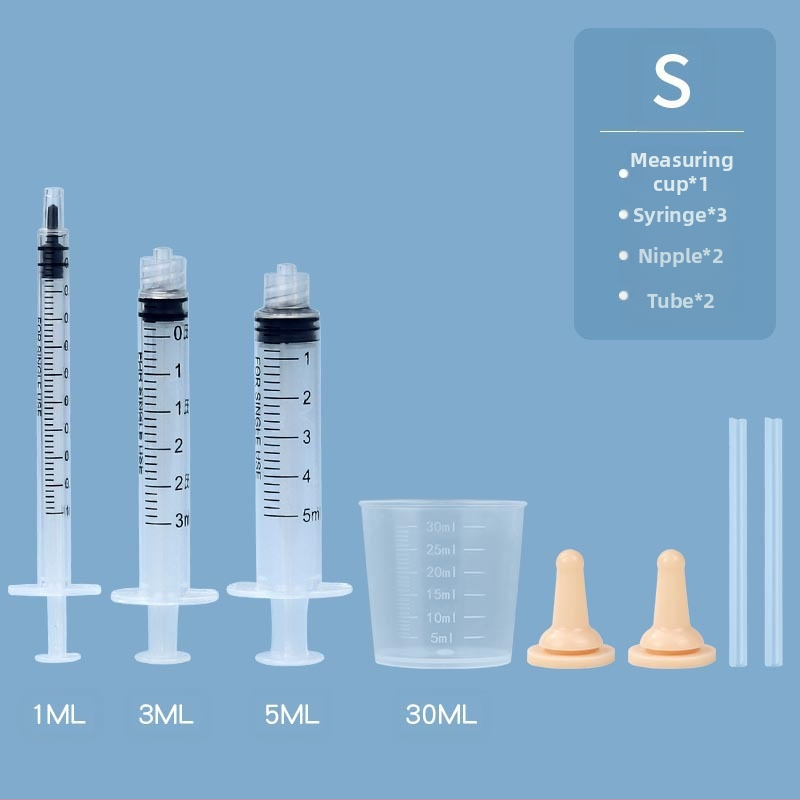 Kisállat gyógyszeradagoló palack kiscica kölyökkutya palack univerzális gyógyszeradagoló cseppentő mellbimbó újszülött kiscica etető kellékek