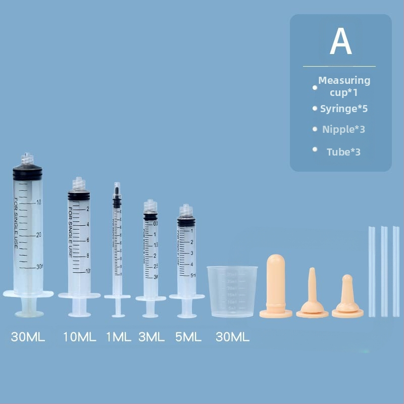 Kisállat gyógyszeradagoló palack kiscica kölyökkutya palack univerzális gyógyszeradagoló cseppentő mellbimbó újszülött kiscica etető kellékek