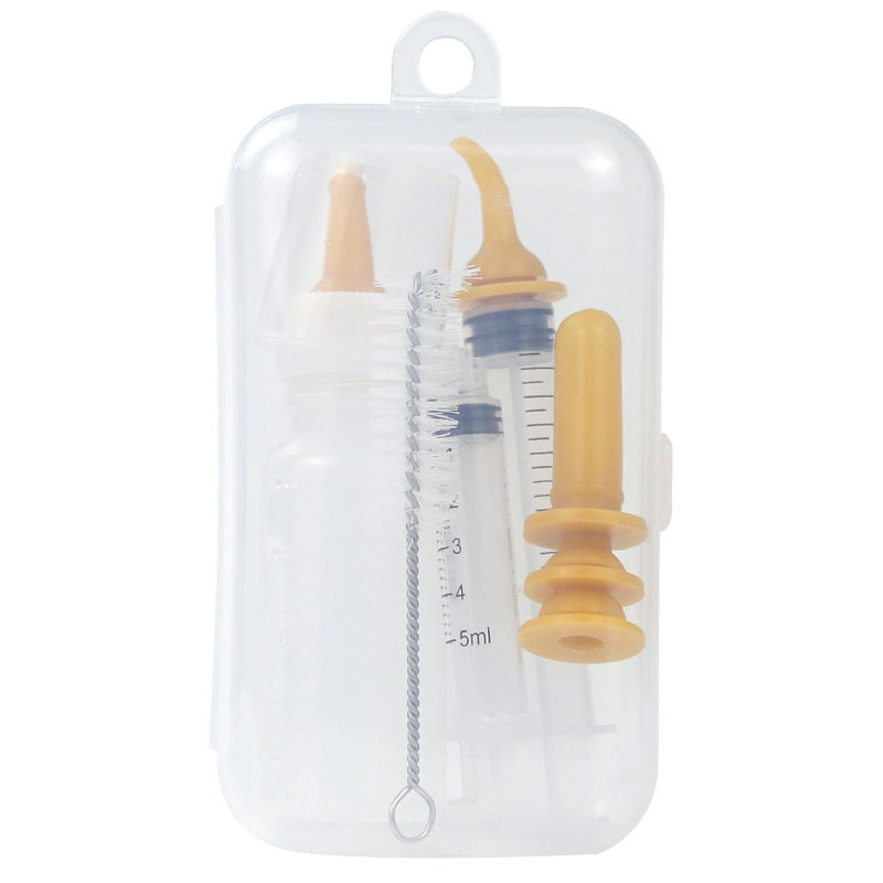Kisállat gyógyszeradagoló palack kiscica kölyökkutya palack univerzális gyógyszeradagoló cseppentő mellbimbó újszülött kiscica etető kellékek