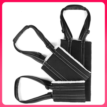 ✅ Ζώνη βοηθού σκύλου για διασυνοριακή χρήση, ρυθμιζόμενη ζώνη αποκατάστασης σκύλου, είδη κατοικίδιων για ηλικιωμένους με αναπηρία σε απόθεμα