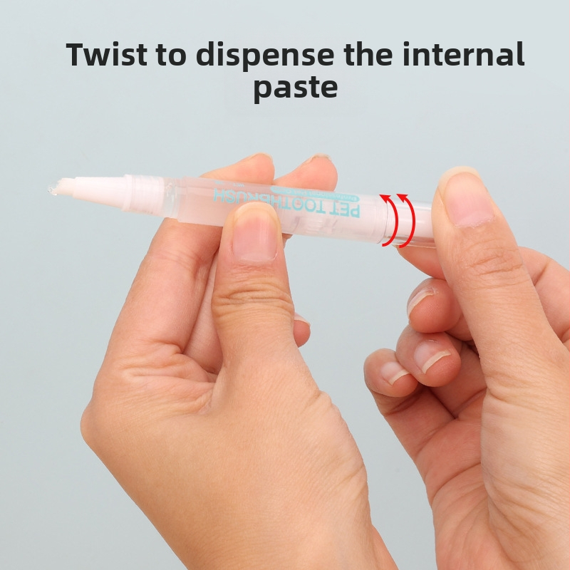 Четка за зъби за домашни любимци, Четка за зъби за котки и кучета, Четка за зъби, Многофункционална почистваща четка за зъби, Домашни любимци, Четка за зъби за кучета