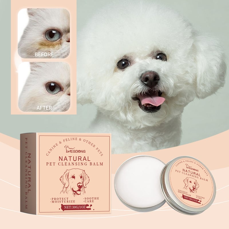 Крем за почистване на петна от сълзи Yegbong Pet Stain Cleaning Cream Нежно почистващ крем за котки и кучета за грижа за петна от сълзи за очи