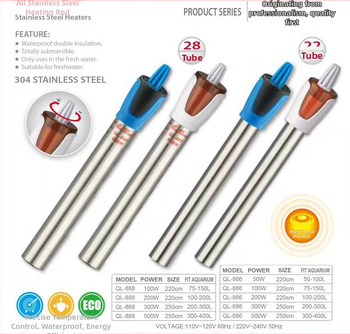 Akvariumo šildymo strypas, automatinis, pastovios temperatūros, mažas mini vėžliukas, šildymo strypas, tropinės žuvys, šviesus jūros vanduo, universalus kvarcinis, atsparus sprogimui.